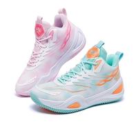 Scarpe da Sneaker Unisex Uomo Donna Alte - Sportive con Protezione dell'Ankle, Antiscivolo, Traspiranti e Molto Confortevoli, per Allenamento e Partita