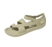 Scarpe da Spiaggia E Viaggio in Stile Casual, Sandali da Uomo Estivi Resistenti in Eva Intrecciato E Traspirante con Correttore per Alluce Valgo, Infradito Moda Antiscivolo Correttore(Green,40 EU)