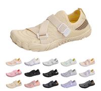 Scarpe da spiaggia larghe ad asciugatura rapida, unisex, semplici scarpe da ginnastica antiscivolo, traspiranti, morbide e leggere, beige., 42 EU