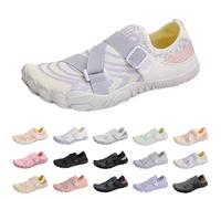 Scarpe da spiaggia larghe ad asciugatura rapida, unisex, semplici scarpe da ginnastica antiscivolo, traspiranti, morbide e leggere, Blu mare, 42 EU