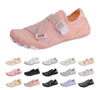 Scarpe da spiaggia larghe ad asciugatura rapida, unisex, semplici scarpe da ginnastica antiscivolo, traspiranti, morbide e leggere, cachi, 45 EU