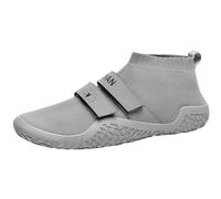 Scarpe da Stacco da Terra, Scarpe Cross Trainer Uomo, Scarpe Ginnastica per Squat E Sollevamento Pesi A Piedi Nudi, per Yoga E Fitness(Grey,37 EU)