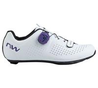 Scarpe da strada northwave storm carbon bianco viola donna