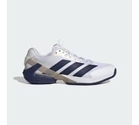 Scarpe da tennis adizero Ubersonic 5 Clay Cloud White / Dark Blue / Silver Metallic 44
