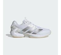 Scarpe da tennis da donna Adidas Adizero Ubersonic 5 W Clay - cloud white/silver metallic/cloud white - Bianco (39 1/3)