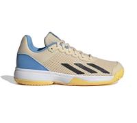 Scarpe da tennis bambini Adidas Courtflash K - beige/blue/yellow - Beige (37 1/3)