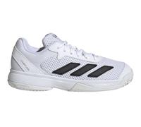 Scarpe da tennis bambini Adidas Courtflash K - cloud white/core black/cloud white - Bianco (38 2/3)