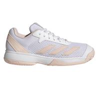 Scarpe da tennis bambini Adidas Courtflash K - cloud white/wonder quartz/cloud white - Bianco (36)