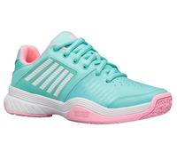 Scarpe da tennis bambini K-Swiss Court Express Omni - aruba blue/soft neon pink/white - Turchese, Menta (39)