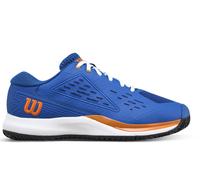 Scarpe da tennis bambini Wilson Rush Pro Ace Jr - deja vu blue/orange tiger/white - Blu (38)