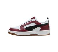 Scarpe da Tennis Casual Uomo Puma Rebound V6 Low Bianco Bordeaux