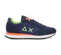 SUN68 Sneaker Running Tom Fluo Suede/Nylon Navy Blue U25SU12 Z44102 40