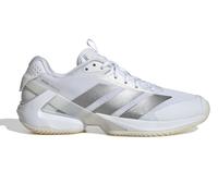 Scarpe da tennis da donna Adidas Adizero Ubersonic 5 W Clay - cloud white/silver metallic/cloud white - Bianco (37 1/3)