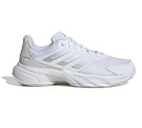 adidas Donna Courtjam Control 3 Womens Clay Tennis Shoes, Cloud White/Silver Metallic/Grey One, 38 EU