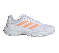 Scarpe da tennis da donna Adidas CourtJam Control 3 W - cloud white/beam orange/crystal white - Bianco (40)