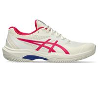 Scarpe da tennis da donna Asics Game FF Clay/OC - cream/bright rose - Bianco