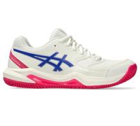 ASICS Gel-Dedicate 8 Clay, Sneaker Donna, Crema Dark Cobalt, 36 EU
