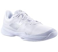 Scarpe da tennis da donna Babolat Jet Mach 3 Grass Wimbledon Women - white/silver - Bianco (40,5)