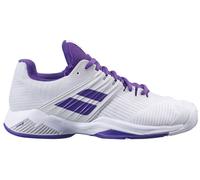 Scarpe da tennis da donna Babolat Propulse Fury All Court Women - white/purple - Bianco (40)