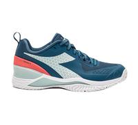 Scarpe da tennis da donna Diadora Blushield Torneo 2 AG - legion blue/white/surf sp - Turchese, Blu (38)