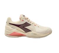 Scarpe da tennis da donna Diadora Blushield Torneo 3 Clay - whisper wh/maroon ban/des - Beige (40,5)