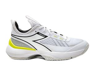 Scarpe da tennis da donna Diadora Finale W AG - white/silver/evening primrose - Bianco (39)