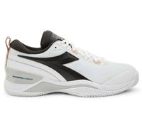 Scarpe da tennis da donna Diadora Speed Blushield 5 W Clay - white/silver/black - Bianco (40,5)