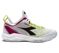 Scarpe da tennis da donna Diadora Speed Blushield Fly 4 + - white/black/vivacious - Bianco (38,5)
