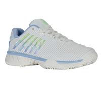 K-Swiss Hypercourt Express 2, Scarpe da Tennis Donna, Wht Dtchcnl Green, 41 EU