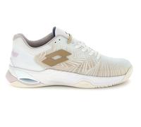 Scarpe da tennis da donna Lotto Mirage 100 II Clay - all white/warm taupe - Multicolore (38)