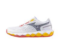 Scarpe da tennis da donna Mizuno Wave Enforce Tour 2 CC - white/icelandic blue/calypso - Bianco (39)