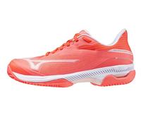Scarpe da tennis da donna Mizuno Wave Exceed Court CC - calypso coral/white/barely pink - Arancione (38)