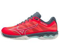 Scarpe da tennis da donna Mizuno Wave Exceed Light AC - fiery coral 2/white/china blue - Rosso (40,5)