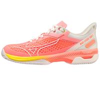 Scarpe da tennis da donna Mizuno Wave Exceed Tour 5 CC - candy coral/snow white/neon flame - Rosa, Rosso (40,5)