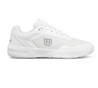 Wilson Courtglide Women's Tennis Shoe, Scarpa Donna, White/White/Silver, 40 2/3 EU