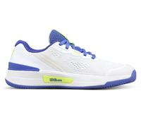 Scarpe da tennis da donna Wilson Intrigue Pro - white/amparo blue/safety yellow - Bianco (39 1/3)