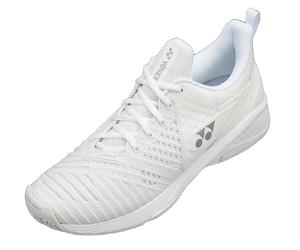 Scarpe da tennis da donna Yonex Power Cushion Sonicage 3 - white/silver - Bianco (38)