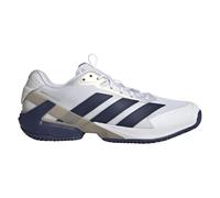 Adidas Adizero Ubersonic 5 M Clay - cloud white/dark blue - Bianco (45 1/3)
