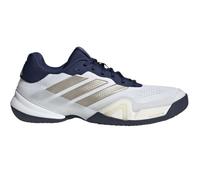 Scarpe da tennis da uomo Adidas Barricade 14 M Clay - cloud white/cyber metallic/dark blue - Bianco (44)