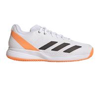 Scarpe da tennis da uomo Adidas Courtflash Speed 2 - cloud white/core black/lucid orange - Bianco (48 2/3)