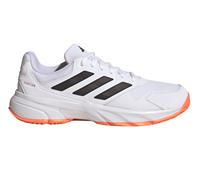 Scarpe da tennis da uomo Adidas CourtJam Control 3 M - cloud white/core black/lucid orange - Bianco (42 2/3)