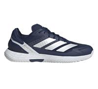 adidas Uomo Defiant Speed 2 Tennis Shoes, Dark Blue/Zero Met./Ftwr White, 40 2/3 EU