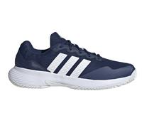 Scarpe da tennis da uomo Adidas GameCourt 2 M - dark blue/cloud white - Blu (46 2/3)