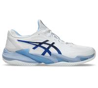 Scarpe da tennis da uomo Asics Court FF 3 Novak Clay - white/tuna blue - Bianco (41,5)