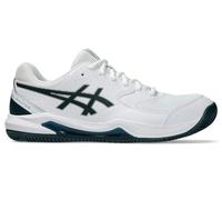 ASICS Gel-Dedicate 8 Scarpa Per Terra Rossa Uomini in bianco, Taglia: 44.5