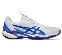 Scarpe da tennis da uomo Asics Solution Speed FF 3 Clay - white/tuna blue - Blu, Bianco (42)