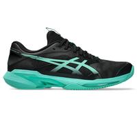 Scarpe da tennis da uomo Asics Solution Speed FF 4 Clay - black/aurora green - Nero (42)