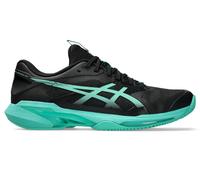 Scarpe da tennis da uomo Asics Solution Speed FF 4 Clay - black/aurora green - Nero (44)