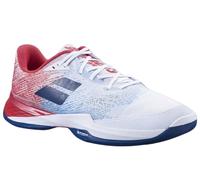 Scarpe da tennis da uomo Babolat Jet Mach 3 All Court Wide - white/estate blue - Multicolore (43)