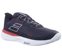 Scarpe da tennis da uomo Babolat SFX Evo Clay - black/fiesta red - Blu (44)